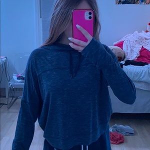 blue gap athletic shirt